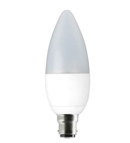 Лампа светодиодная свечеобразная (диммируемая) - General Electric Energy Smart Range LED4D/B35/827/230-240V/B22/F/HBX1/6 220lm 15000h - 97306 фото