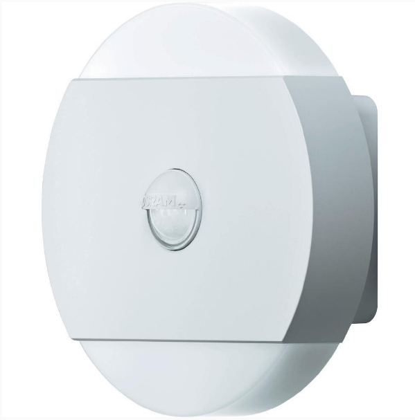 Светильник наружного освещения (светодиодный) - OSRAM NOXLITE LED WALL (Круглый датчик) 2x6W 100-240V 6000K - 4008321998446 фото