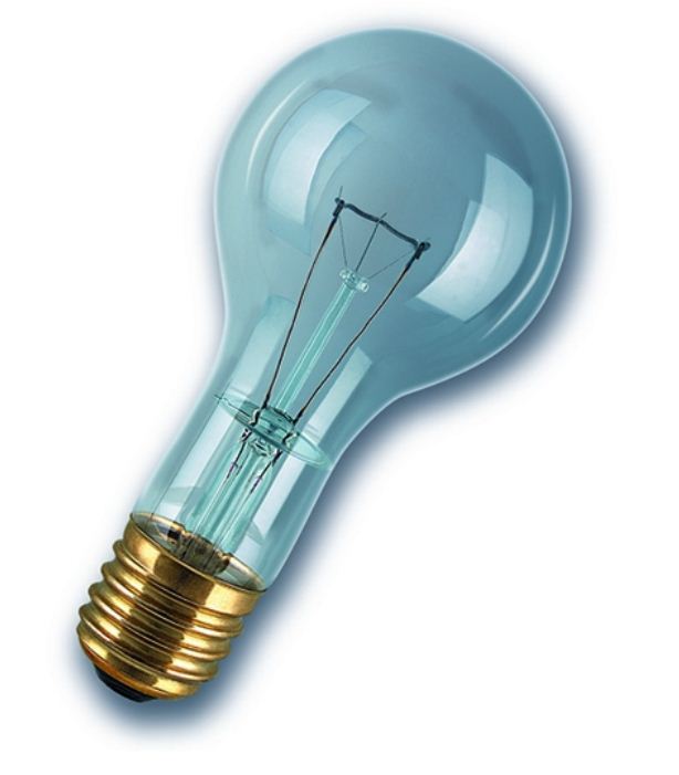 Специальная лампа накаливания (не бьющаяся) - Radium A 300W 230V E40 - 19018581 фото