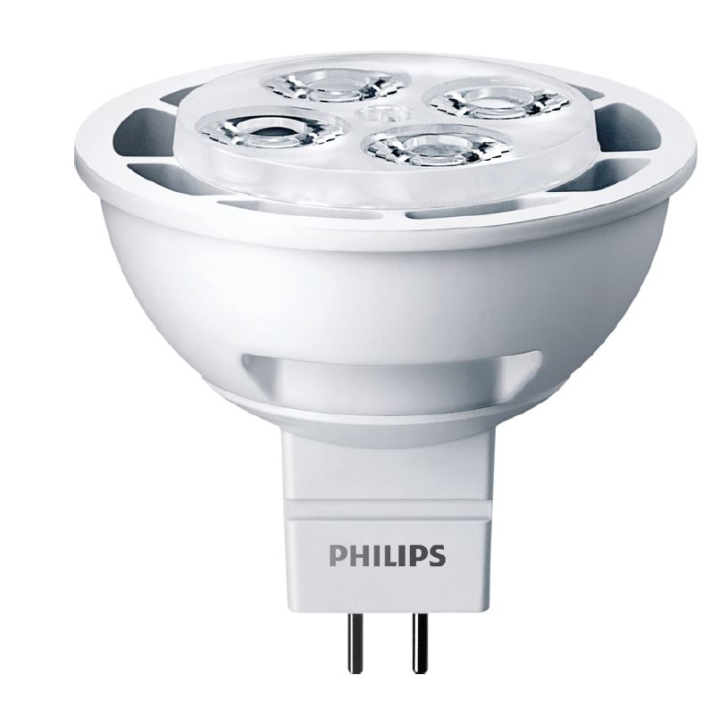 Лампа светодиодная MR16 - Philips CorePro LEDspotLV 12V 6.5-35W 3000K GU5.3 36D 390lm - 871829119270100 фото
