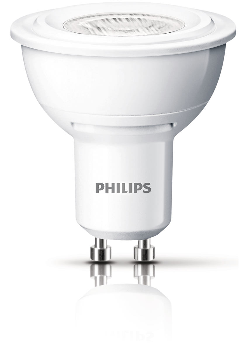 Лампа светодиодная направленного света - Philips LED 4-35W GU10 3000K 230В 36D ND - 929000246601 фото