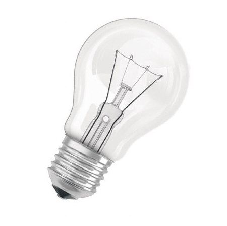 Лампа накаливания стандартная - OSRAM CLAS A CL 75W 230V E27 10X10X1 4050300005492 фото