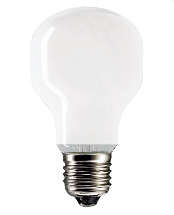 Лампа накаливания стандартная - Philips Soft 100W E27 230V T55 WH 1CT/24X5F 871150036625286 (снято с производства) фото
