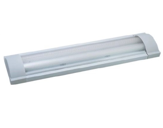 Светильник люминесцентный с защитным стеклом - LEEK T8 2x18 ЕСО 220V G13 IP20 - LE060501-0003 фото