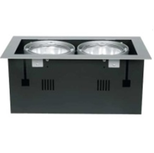 Светильник модульный встраиваемый карданный - OSRAM KARDENIK 2X150W/830-T-I-8-W VS1 - 4052899249622 фото